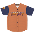 Orange and Blue Honeycomb Detroit Baseball Jersey